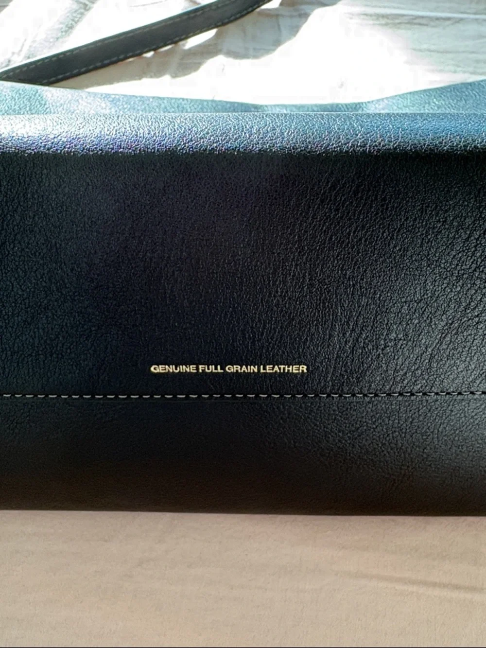 Coach Chelsea 36 Black Leather Flap Shoulder Bag - Picture 2 of 6